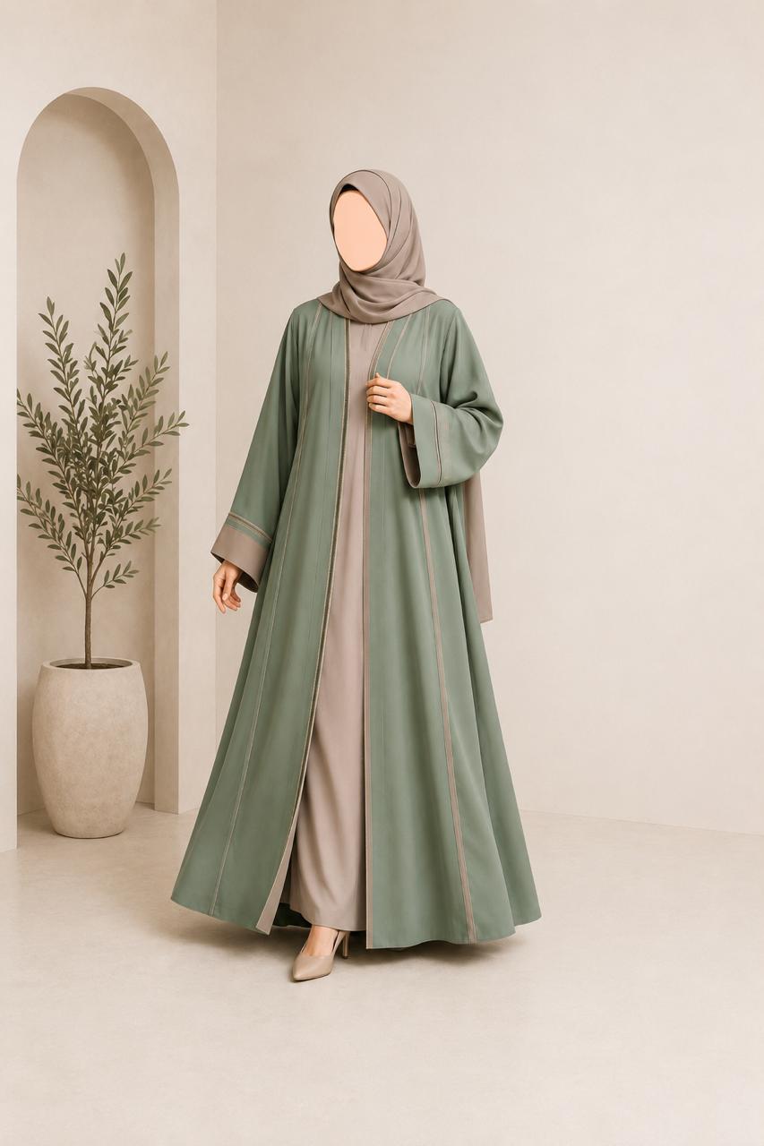 Colored Abaya